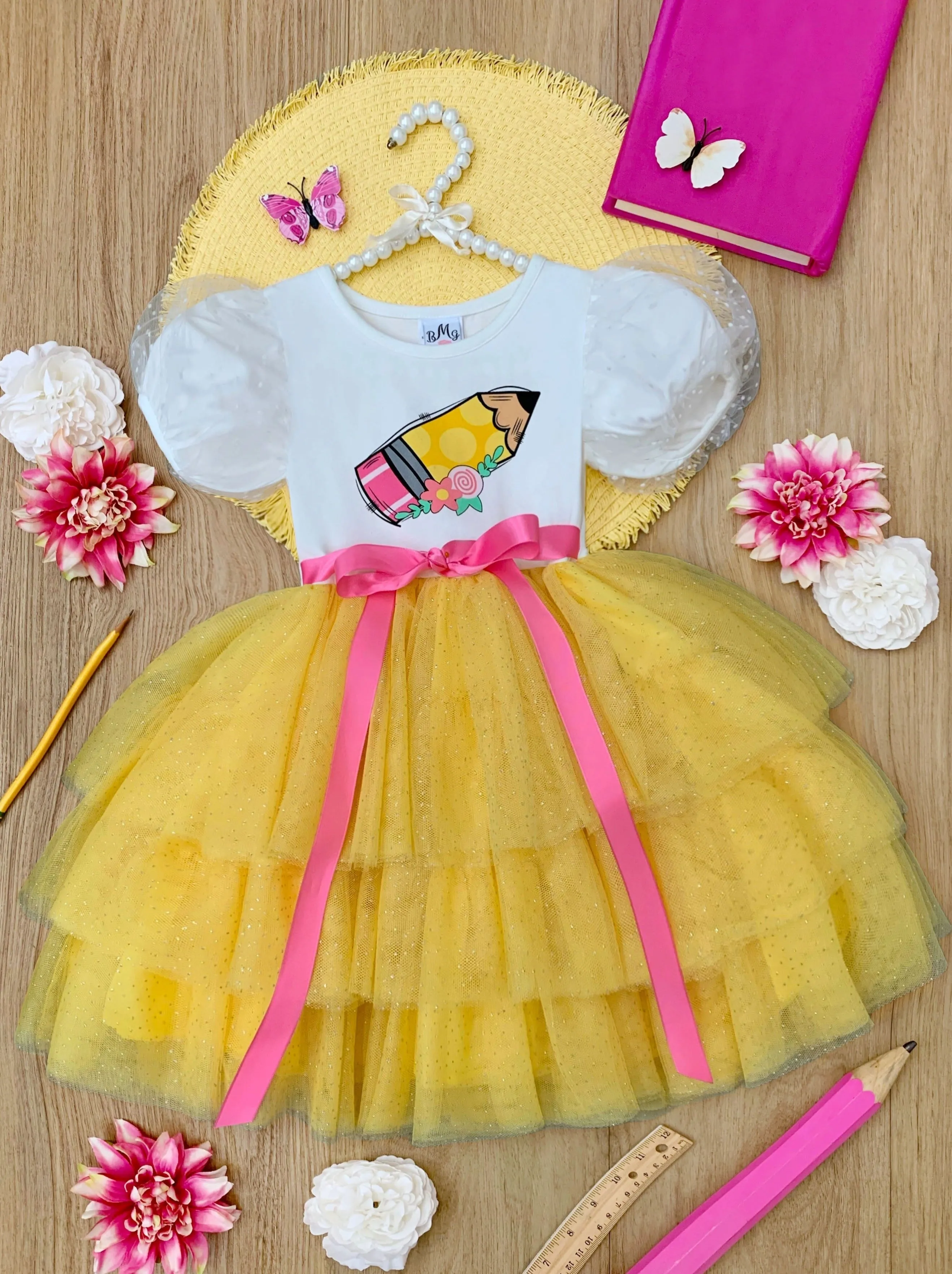 Homeroom Ballerina Layered Tutu Dress