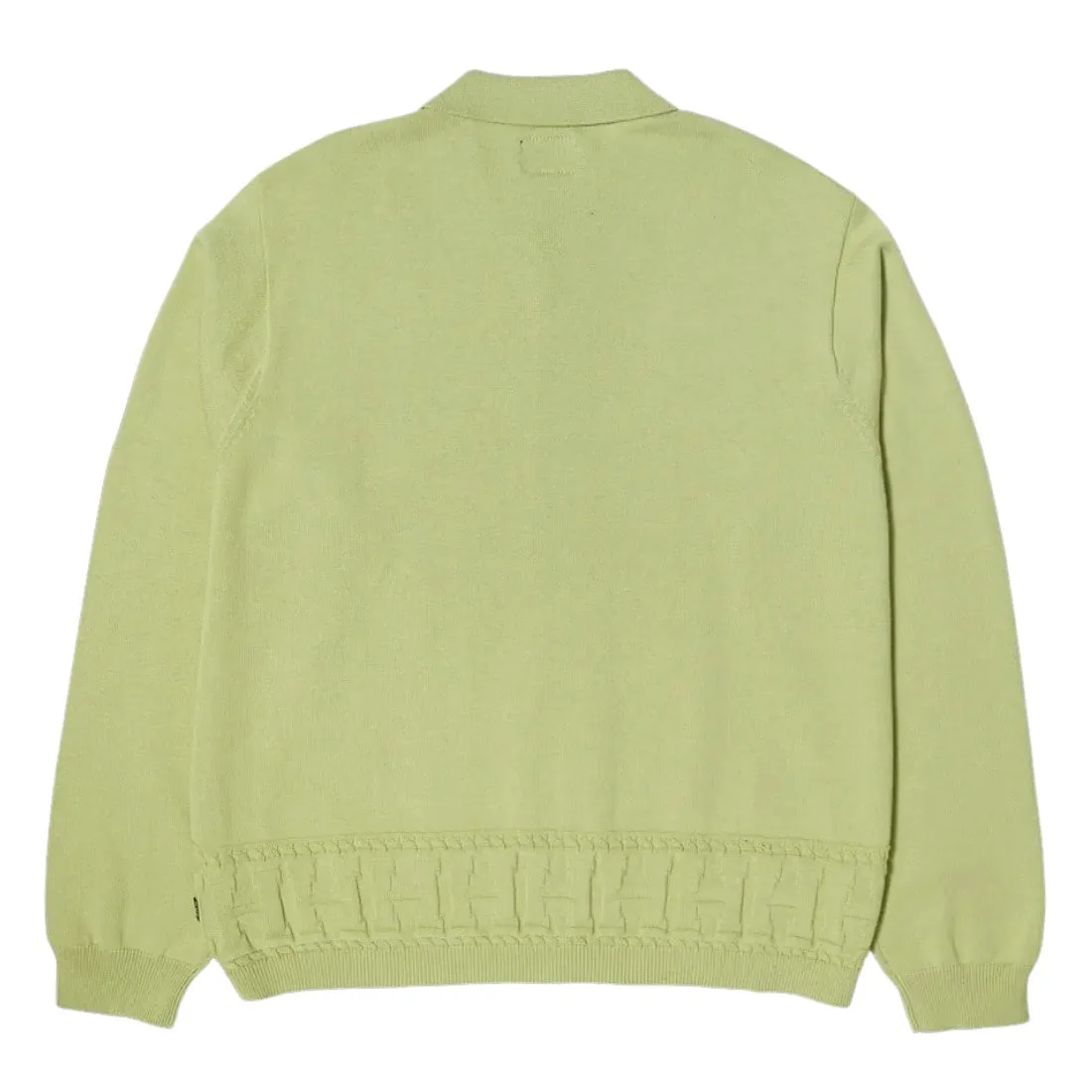 Huf Towner Long Sleeve Knit Top - Pistachio