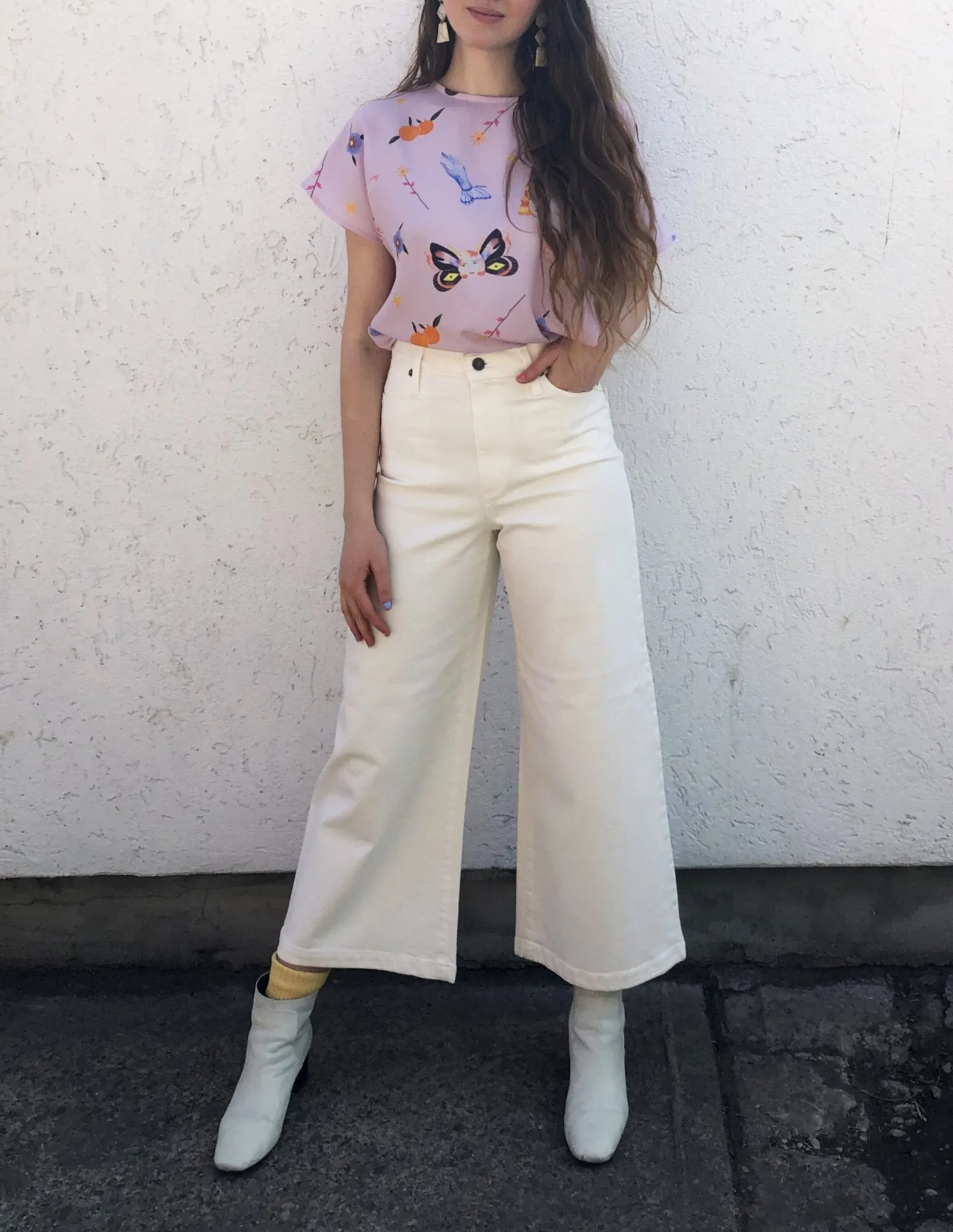 Iris Denim Edge of Seventeen Jeans (Vintage White)