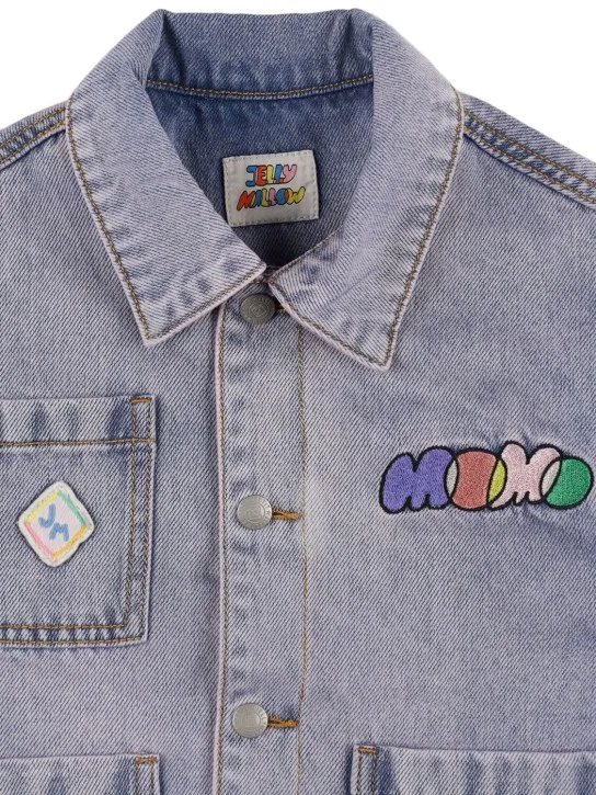 Jellymallow   Embroidered denim jacket 