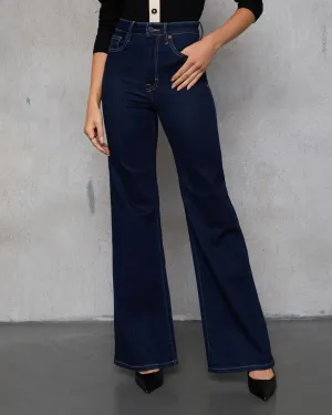 Jenna High Rise Wide Flare Jeans