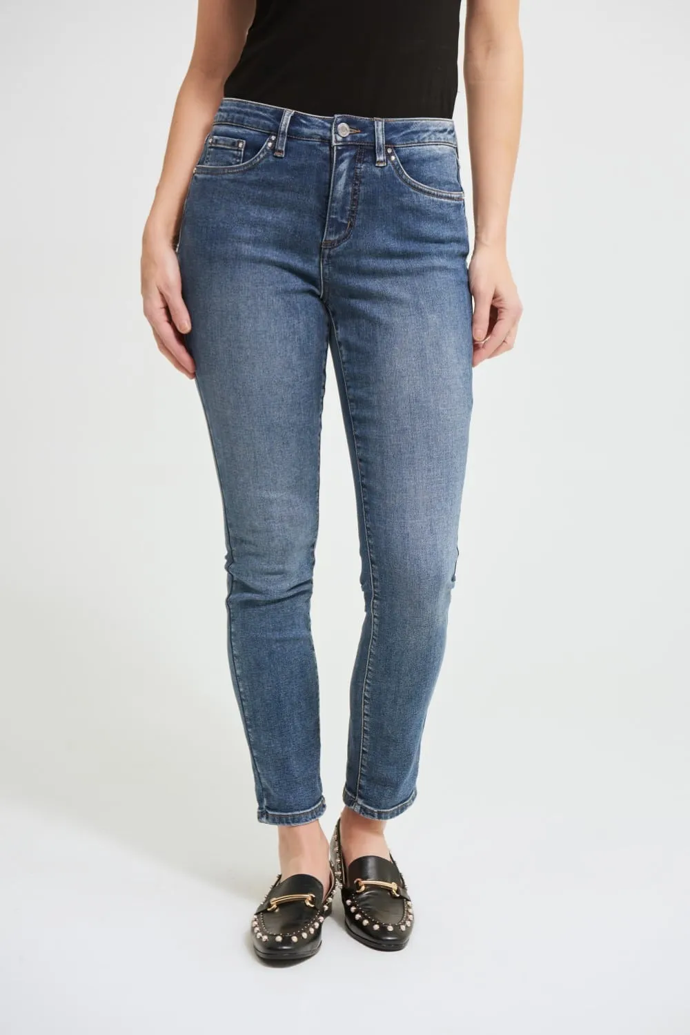 Joseph Ribkoff Jeans 213942 Denim Medium Blue*