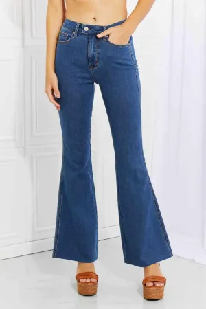 Judy Blue Ava Full Size Cool Jeans Tummy Control Flare