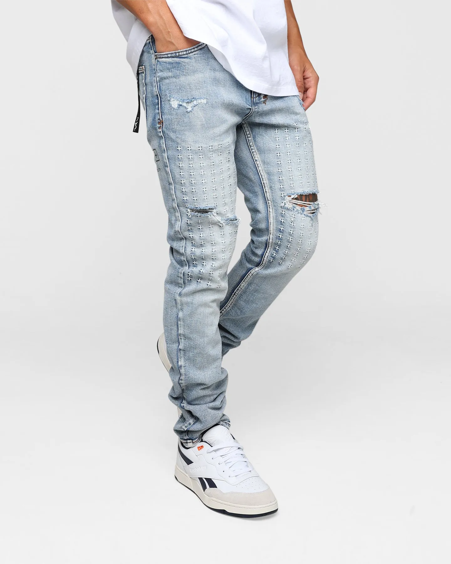 Ksubi Chitch Enjoy Trashed Jeans Denim