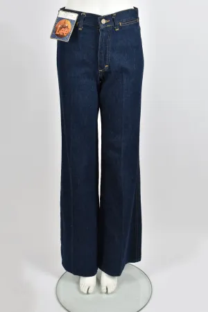 LEE COOPER 1970s dark denim jeans