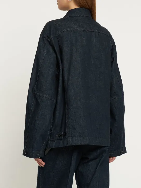 Lemaire   Boxy cotton denim jacket 