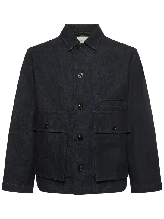 Lemaire   Boxy cotton denim jacket 