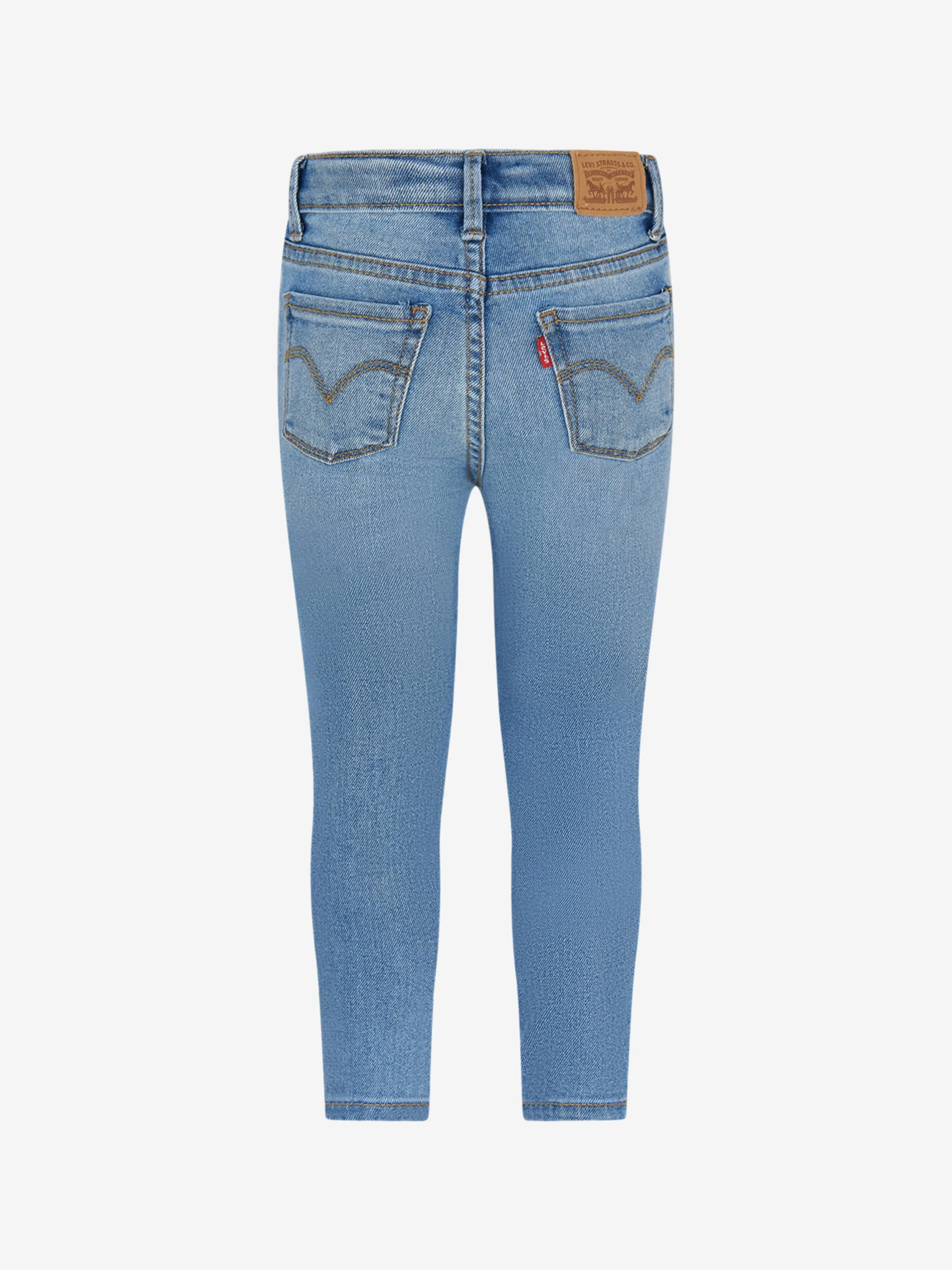 Levi's Wear Girls 710 Super Skinny Jeans in Blue