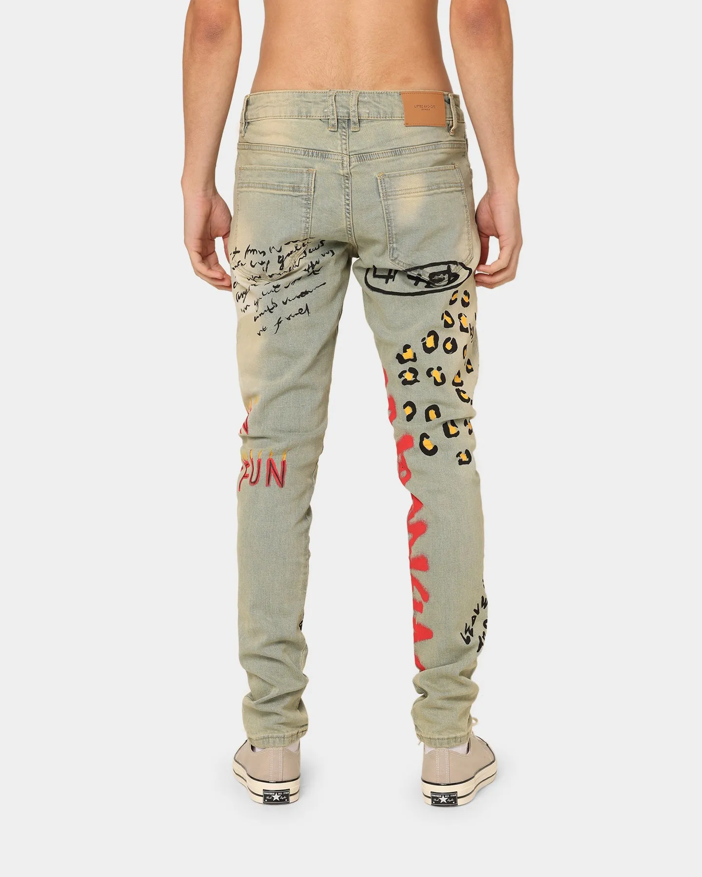 Lifted Anchors Detention Denim Jeans Blue