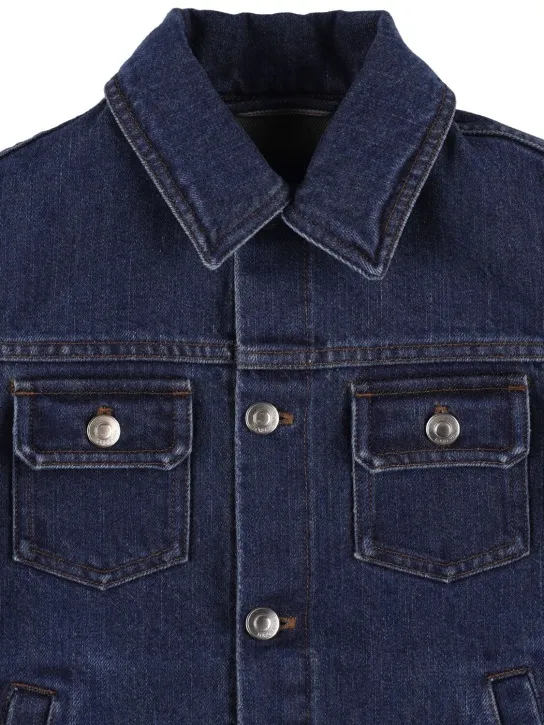 Loro Piana   Washed cotton &amp; cashmere denim jacket 