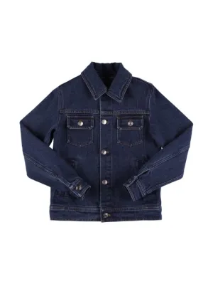 Loro Piana   Washed cotton &amp; cashmere denim jacket 