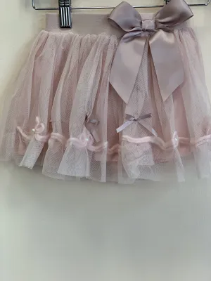 MaeLi Rose Blush Layered Tulle Skirt