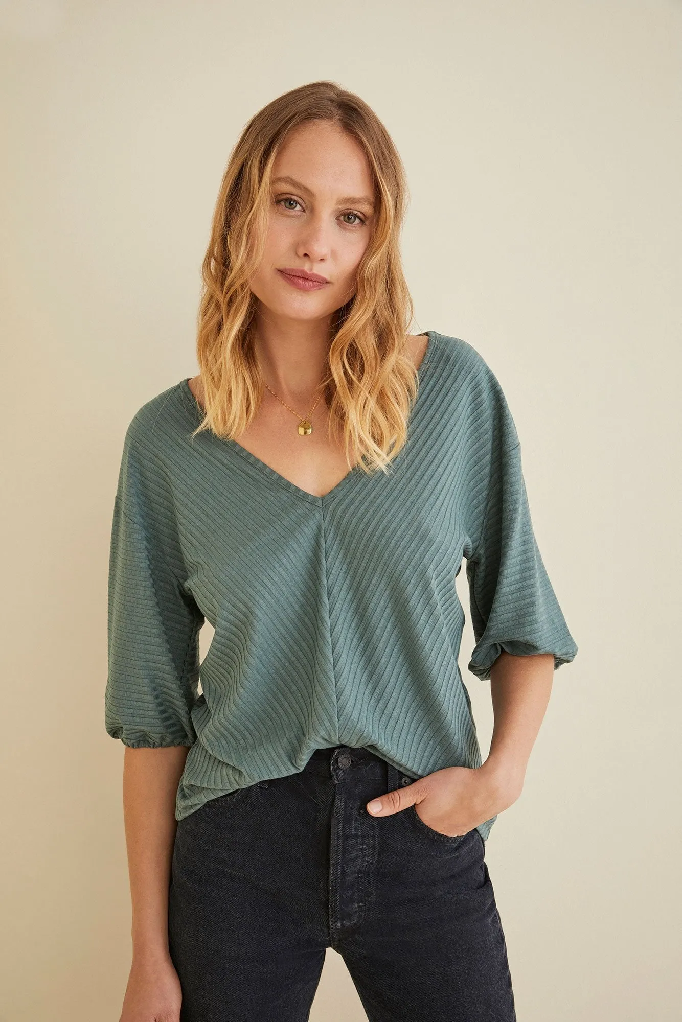 Manette Ribbed Top