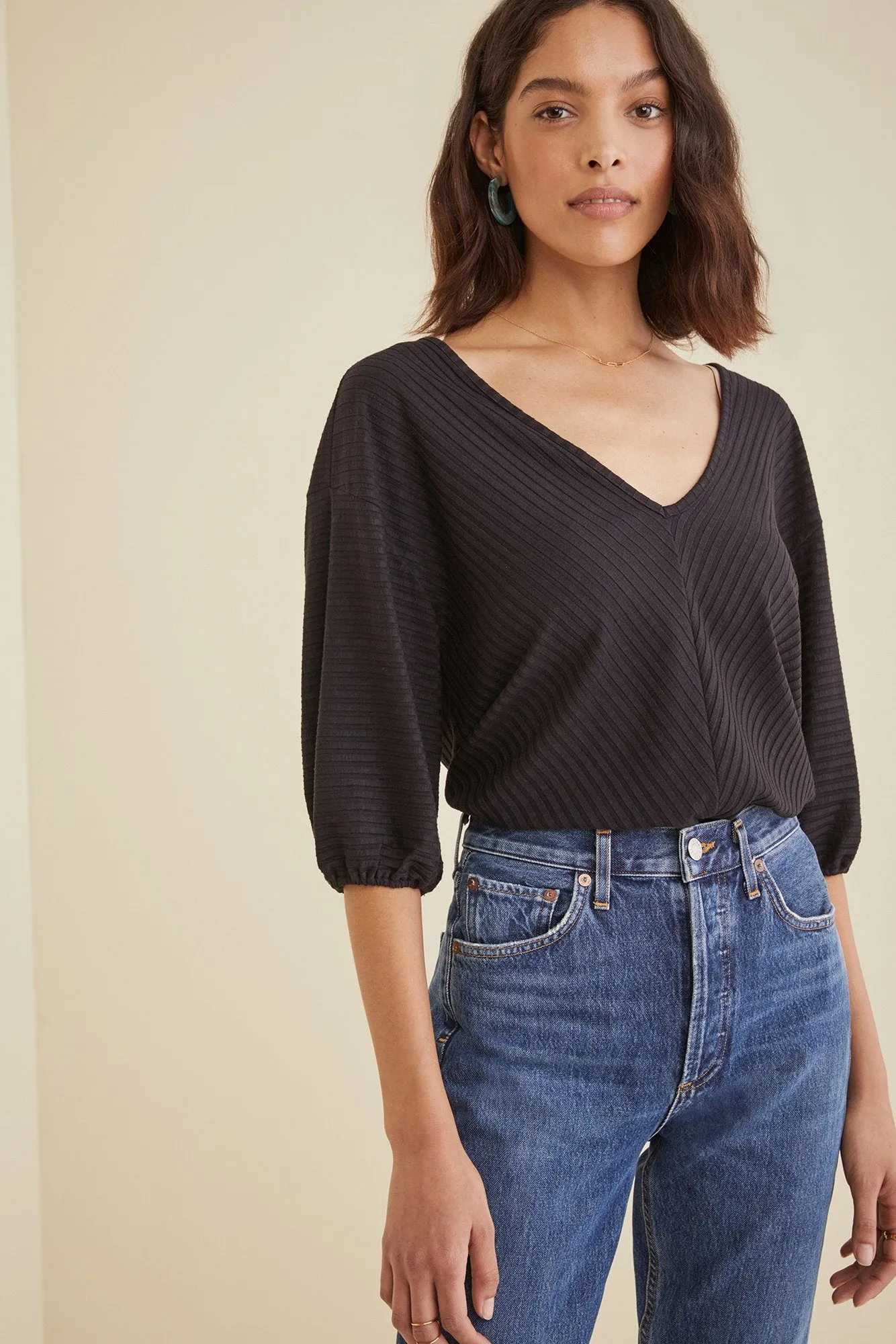 Manette Ribbed Top