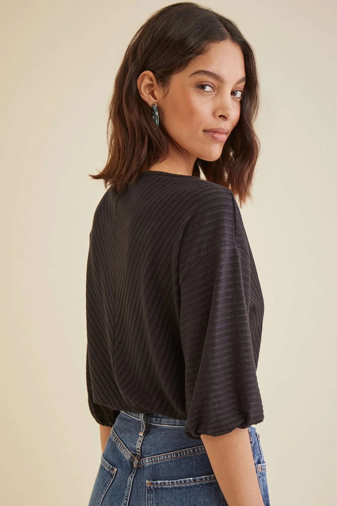 Manette Ribbed Top