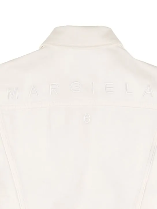 MM6 Maison Margiela   Cotton denim jacket 