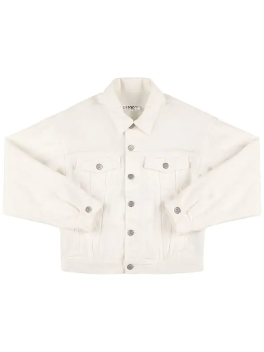 MM6 Maison Margiela   Cotton denim jacket 