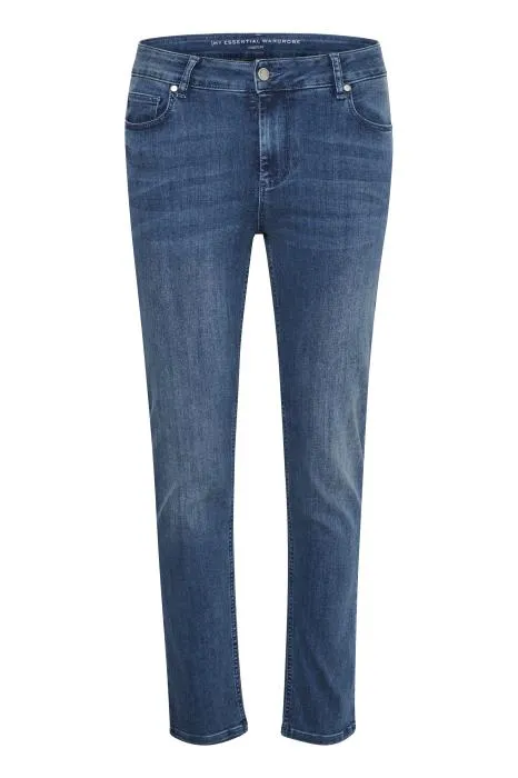 My Essential Wardrobe 33 Celina - High straight jeans