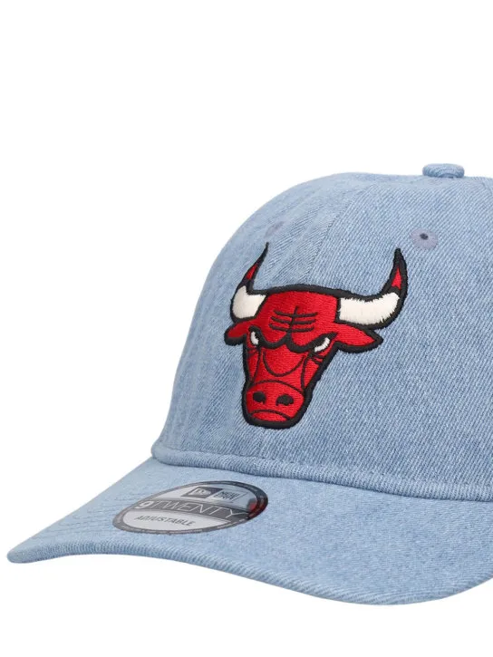 New Era   Washed denim Chicago Bulls 9Twenty cap 