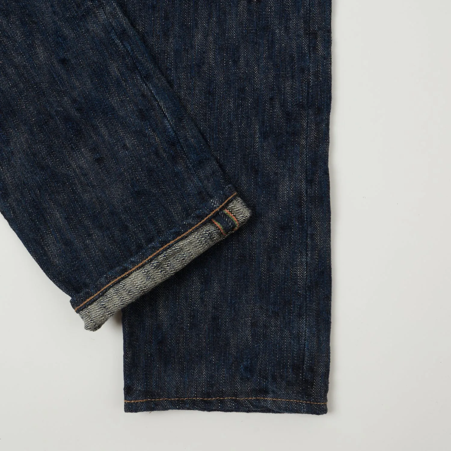 ONI 632 Kase 16oz Natural Indigo 'Kabuki' Regular Tapered Jean - One Wash