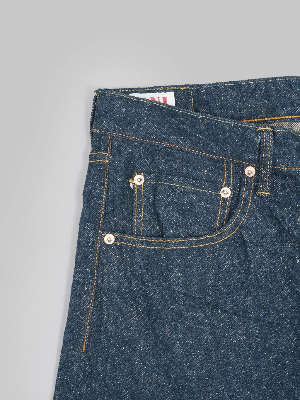 ONI Denim 622-CCD "Crushed Concrete Denim" 14.7oz Relaxed Tapered Jeans