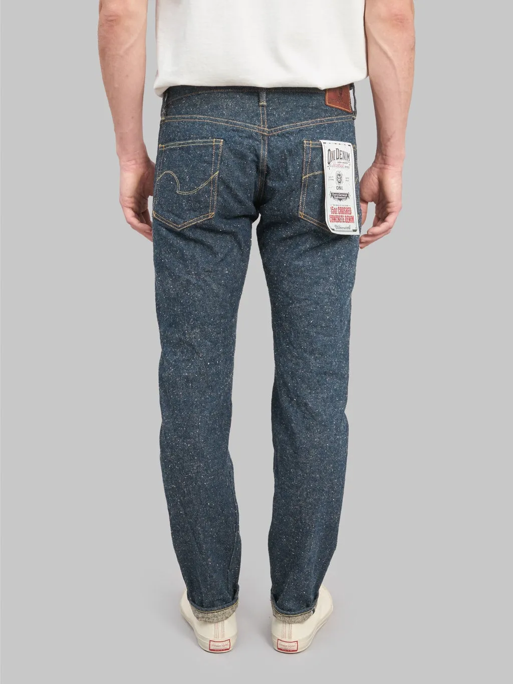 ONI Denim 622-CCD "Crushed Concrete Denim" 14.7oz Relaxed Tapered Jeans