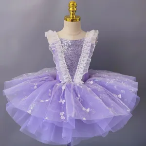 Princess Butterfly Ballet Stage Performance Girls Dance Costume