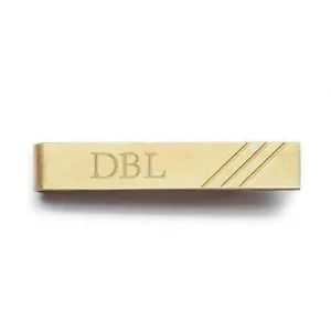 "Best Day Ever" Brass Tie Clip (Pack of 1)