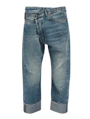 R13 Crossover Jeans