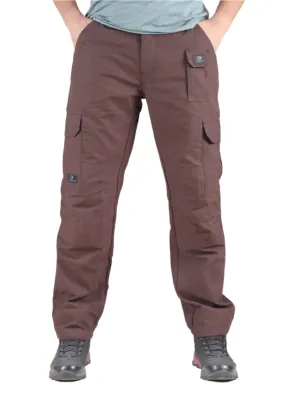 Ripstop Tactical Pant | Cargo Water Repellent Outdoor Work Pants by walkoutwear. (maroon)