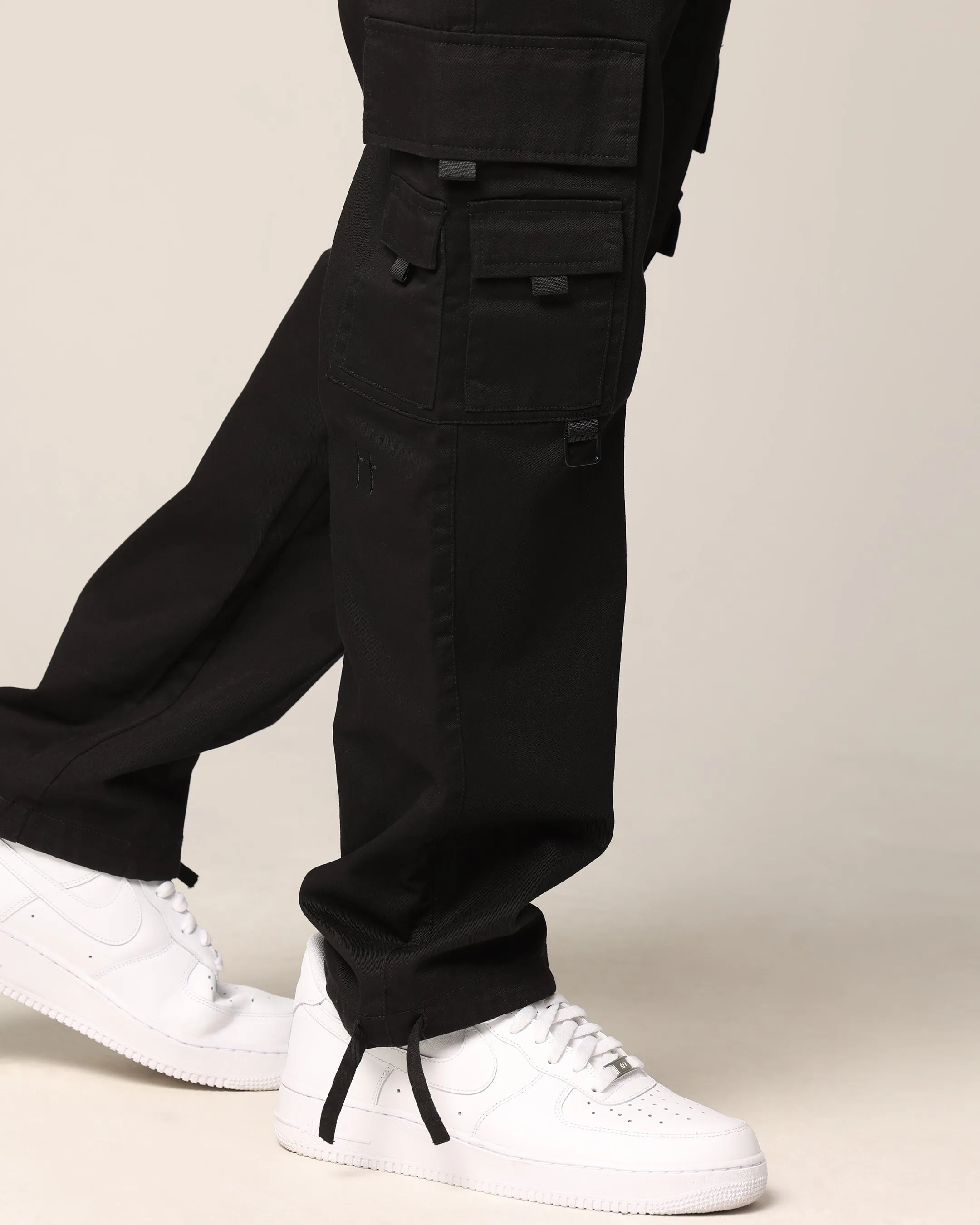 Saint Morta Wraith Cargo Pants Black