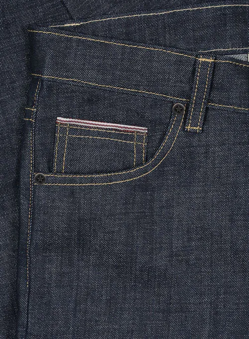 Selvedge Denim Jeans - Raw Unwashed