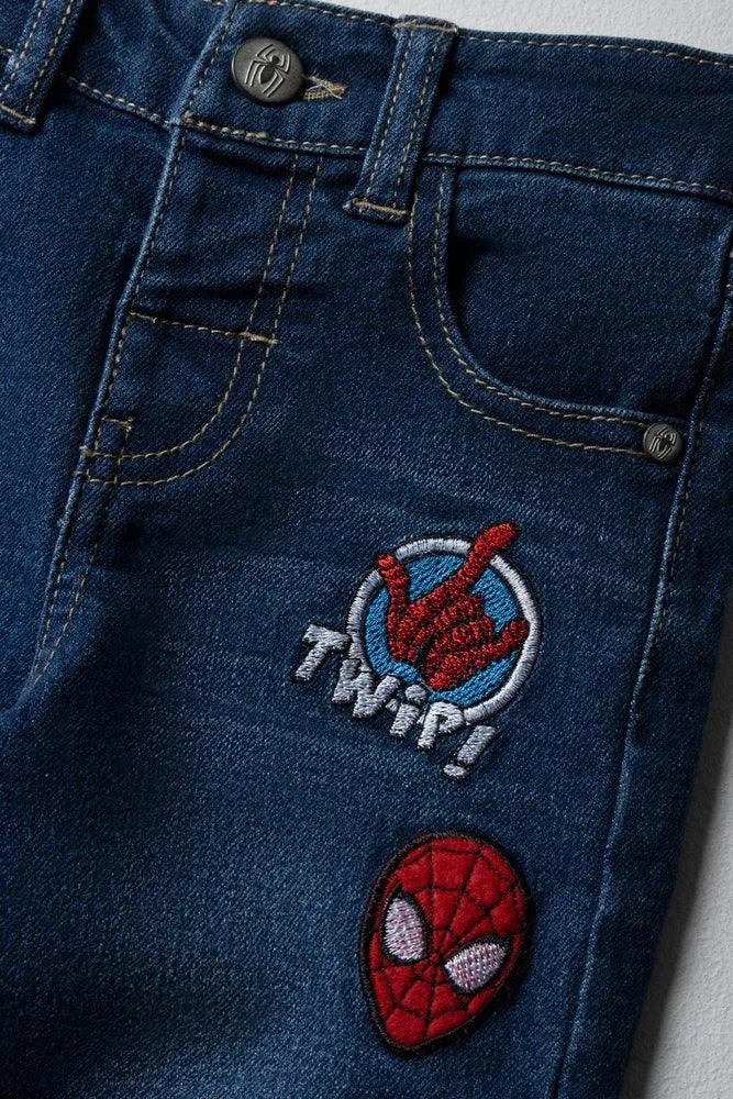 Spider-Man Denim Jeans Blue