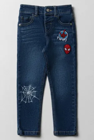 Spider-Man Denim Jeans Blue