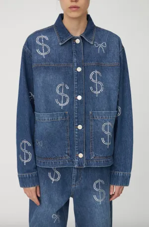 Stella Nova Million Dollar Baby Shirt Washed Denim Blue