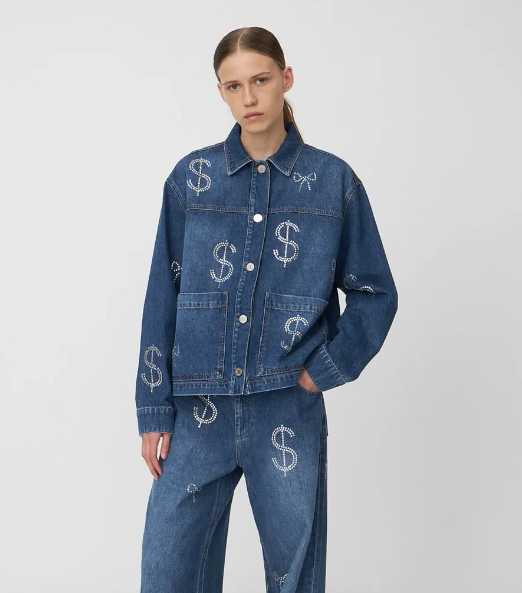 Stella Nova Million Dollar Baby Shirt Washed Denim Blue