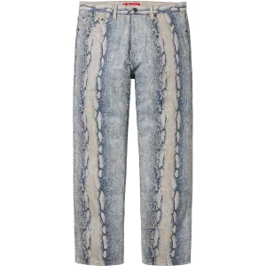 Supreme Regular Snake Jeans