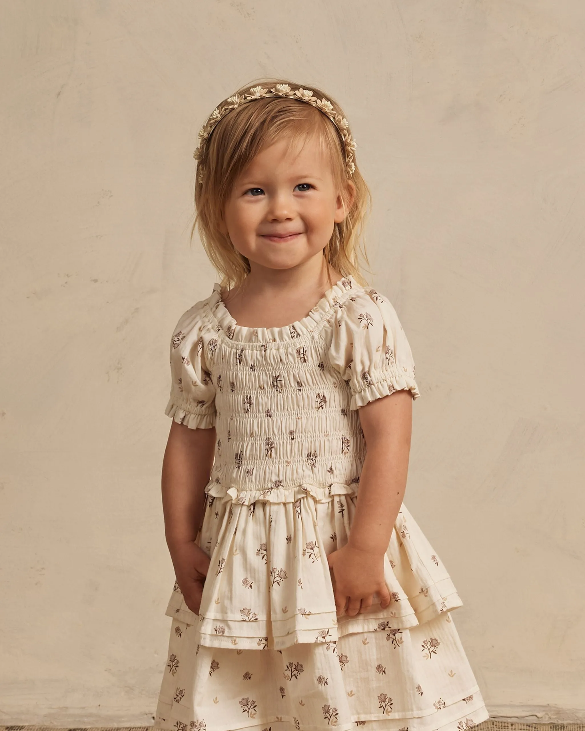 The Cosette Dress by Noralee - Rose Ditsy - KIDS