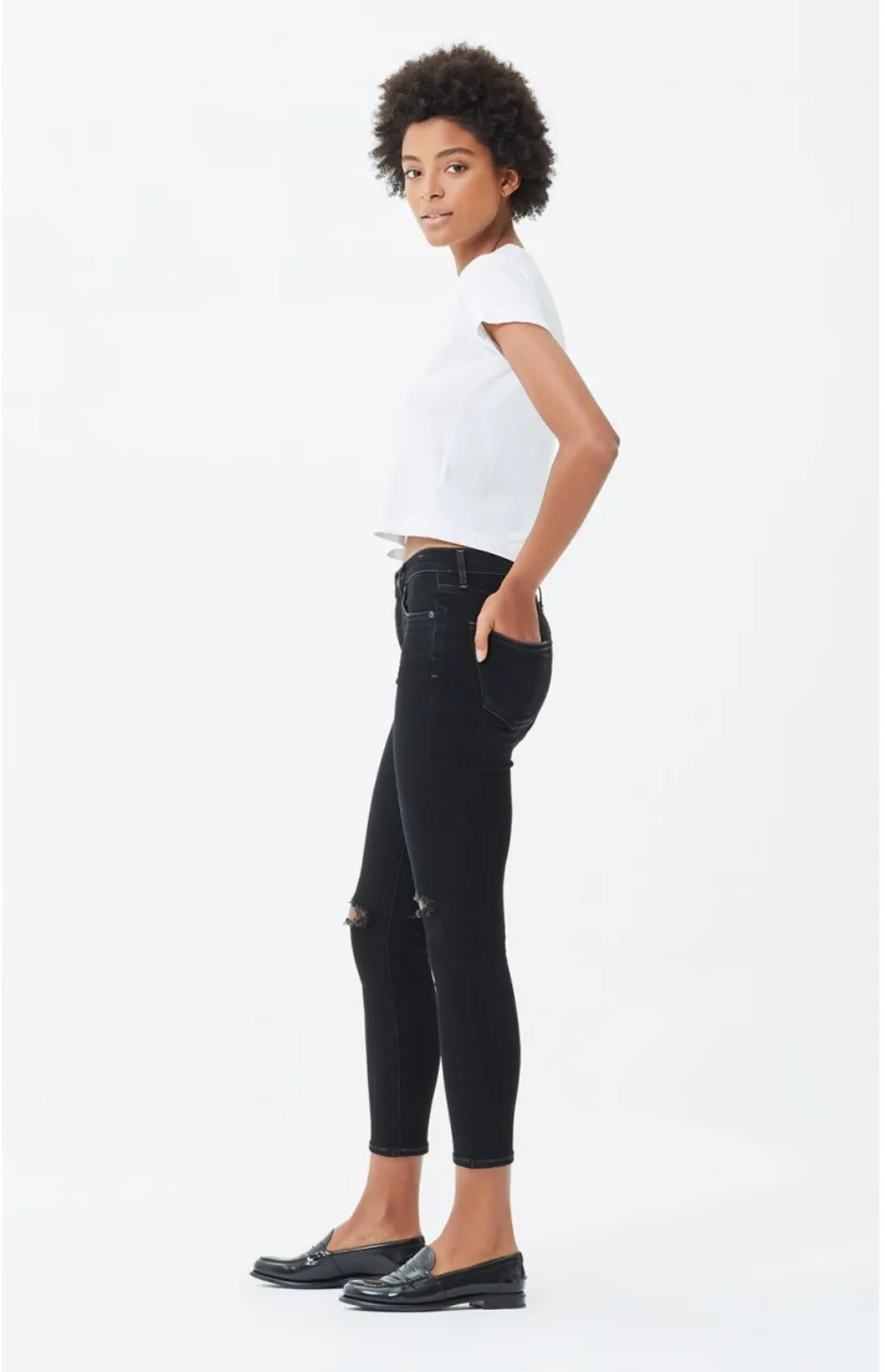 The Rocket Top High Rise Skinny Siren Jeans