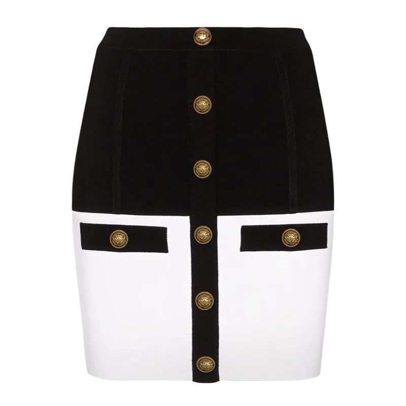 Timeless, Monochrome Mini Skirt