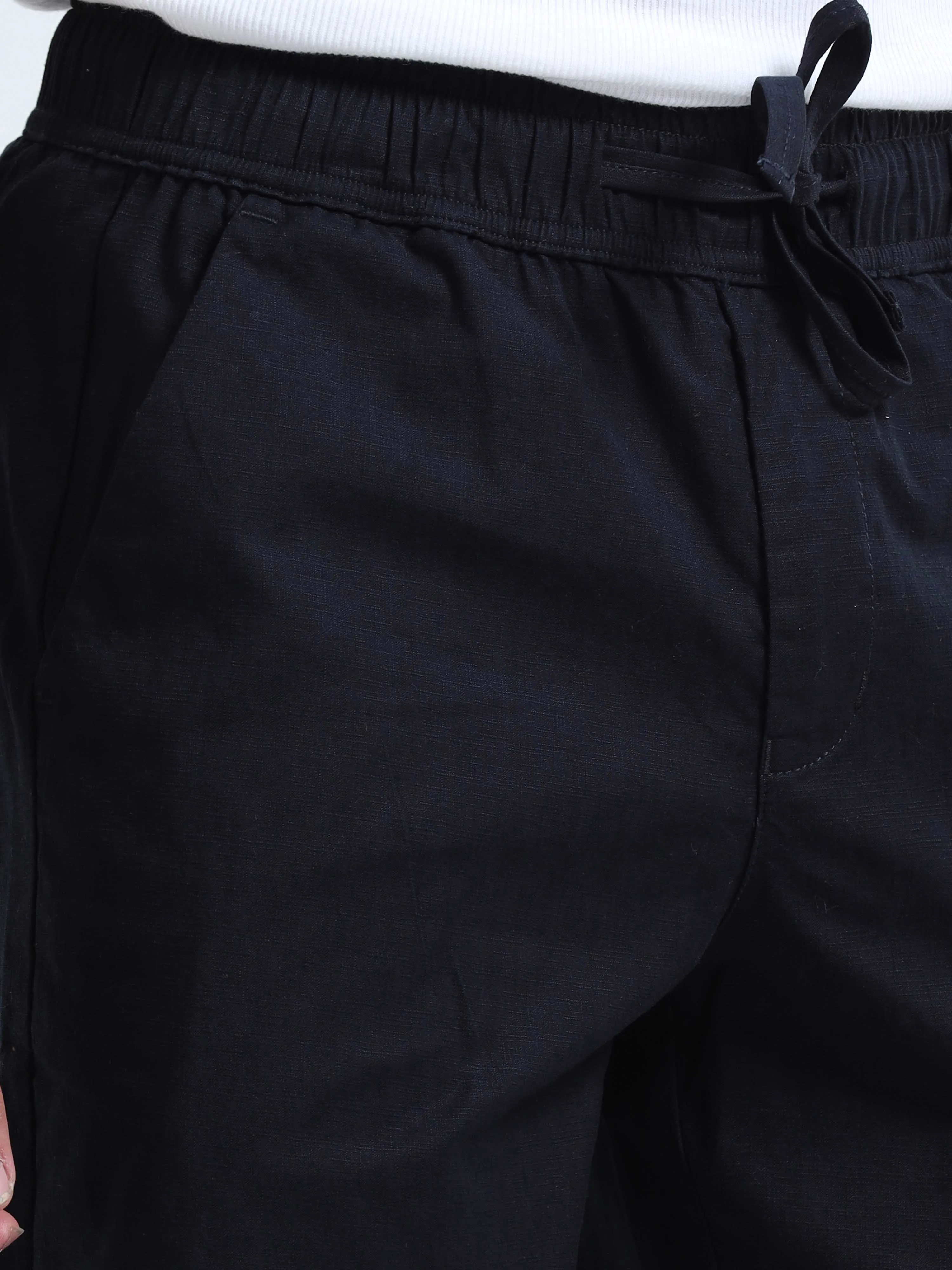 Verve Structural Navy Relaxed Pants