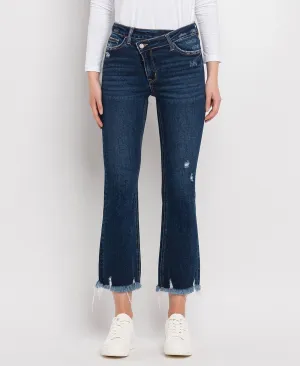 Vervet High Rise Crossover Kick Flare Jeans