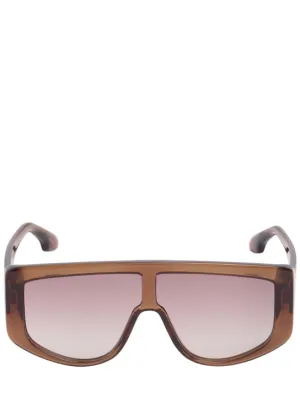 Victoria Beckham   Denim acetate sunglasses 