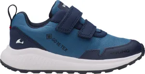 Viking Kids&#x27; Aery Track Low F GORE-TEX Denim/Navy | Buy Viking Kids&#x27; Aery Track Low F GORE-TEX Denim/Navy here | Outnorth