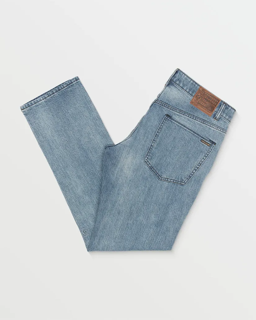 Volcom Solver Modern Fit Jeans - CALI BLUE