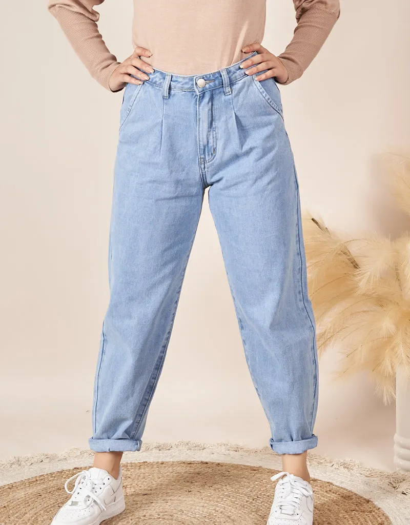 Wide Leg Mom Jeans